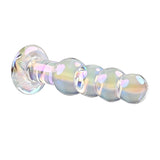 Playboy Pleasure JEWELS BEADS - Clear Glass 12 cm Anal Beads