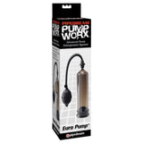 Pump Worx Euro Pump - Smoke Penis Pump