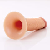 FX Elite 7'' Silicone Hollow Strap-On - Flesh - Flesh 17.8 cm Hollow Strap-On