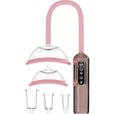 Pumped Rose Gold Nipple Breast Pump Intimate Set