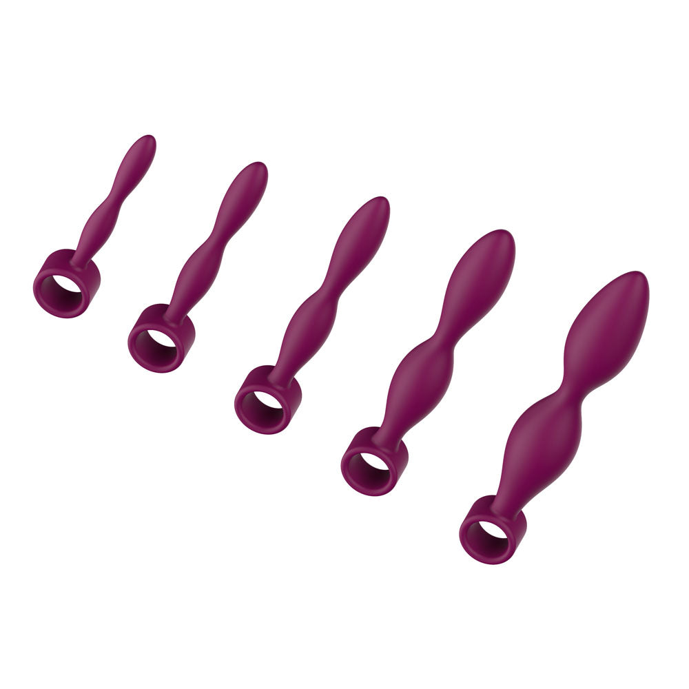 Silicone Dilator Set Purple Kit Five Sizes