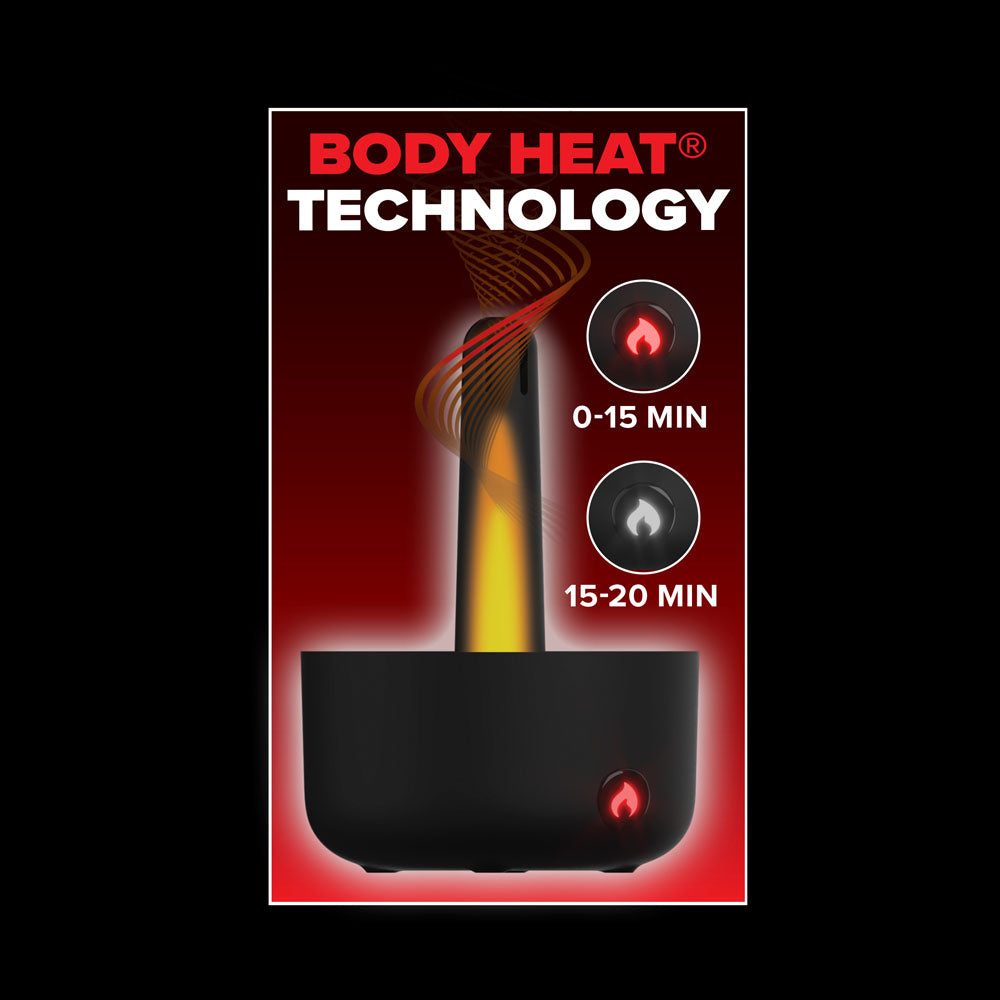 PDX Elite Milk Me Hotter - Thrusting Heating & Vibrating Auto Stroker