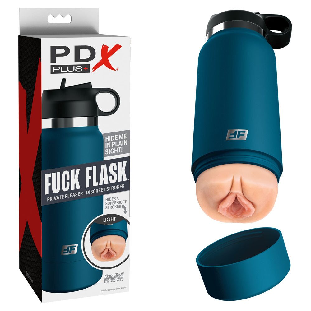 PDX Plus Fuck Flask - Flesh Discreet Vagina Stroker