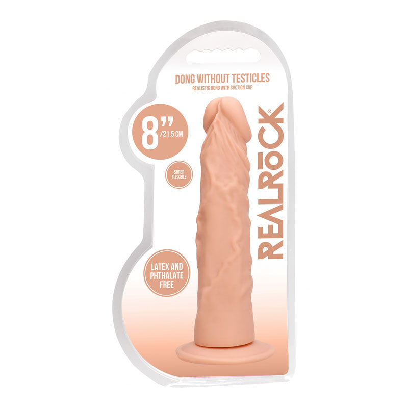 REALROCK 8'' Realistic Dildo - Flesh