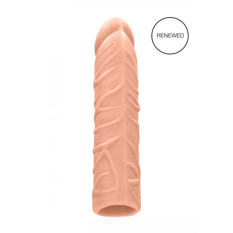 RealRock 7 Inch Penis Extender Tan Sleeve