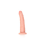 REALROCK Realistic Slim Dildo without Balls - 15.5 cm - Flesh 15.5 cm (6'') Dong