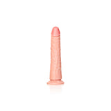 REALROCK Realistic Slim Dildo with Suction Cup -  (8'')