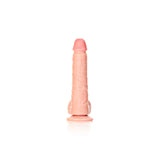 REALROCK Straight Realistic Dildo with Balls - 18 cm - Flesh 18 cm (7'') Dong