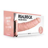 REALROCK Hollow Strap-on- Flesh 20.5 cm