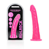 REALROCK 15.5 cm Slim Glow in the Dark Neon - Pink