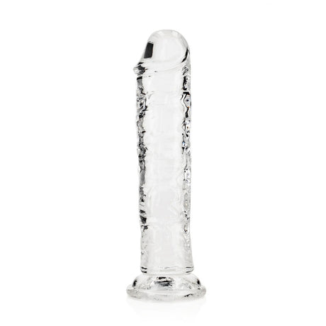 REALROCK 18 cm Straight Dildo - Clear (7'')