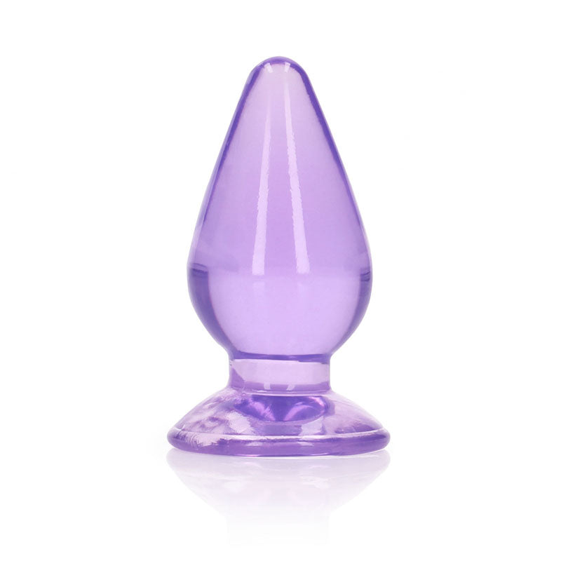 REALROCK 9 cm Anal Plug - Purple