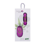 Maia JESSI 420 Remote - Purple Rechargeable Bullet with Wireless Remote