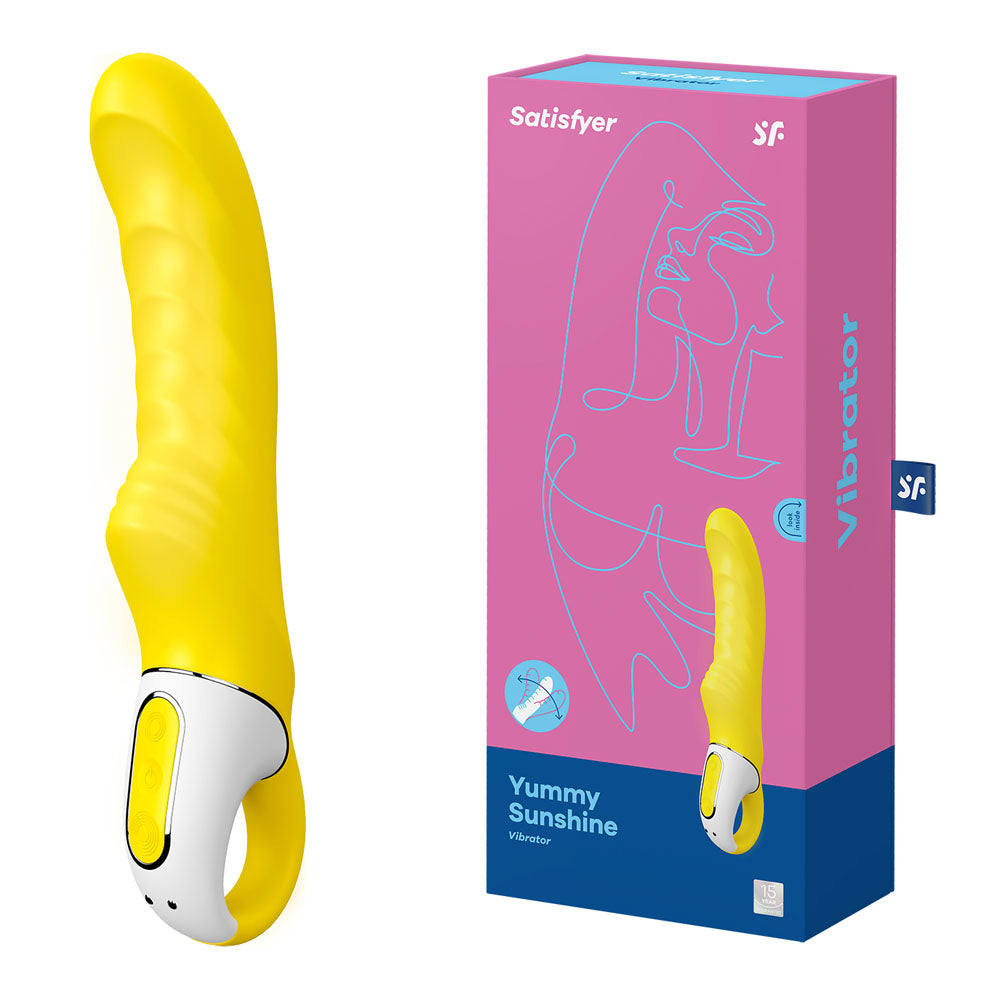 Satisfyer Vibes - Yummy Sunshine - Yellow USB Rechargeable Vibrator