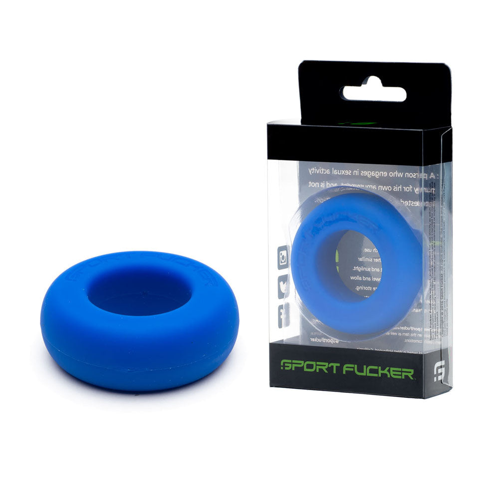 Sport Fucker Muscle Ring - Blue Cock Ring