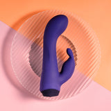 Selopa PLUM JOB - Purple 13.5 cm USB Rechargeable Rabbit Vibrator