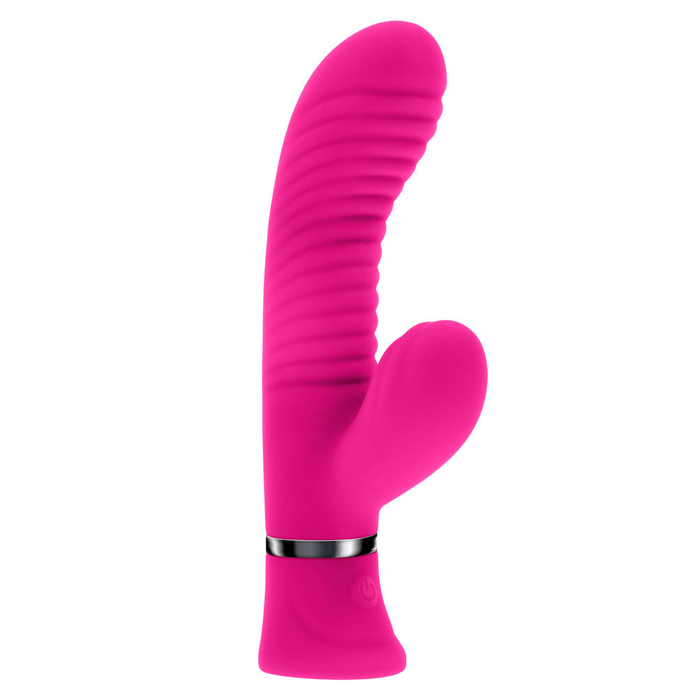 Selopa NEXT WAVE - Pink 16.4 cm USB Rechargeable Dual Vibrator