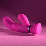 Selopa NEXT WAVE - Pink 16.4 cm USB Rechargeable Dual Vibrator