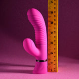 Selopa NEXT WAVE - Pink 16.4 cm USB Rechargeable Dual Vibrator