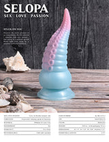 Selopa STUCK ON YOU - Rechargeable Vibrating Tentacle Dildo