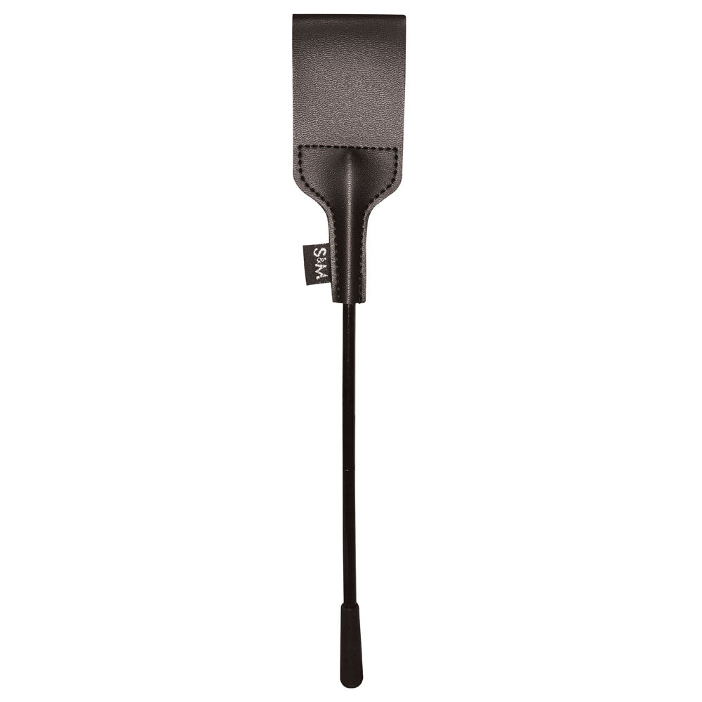 Sex & Mischief Riding Crop - Black 30 cm Crop Whip