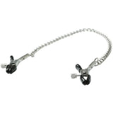 Sex & Mischief Chained Nipple Clamps - Nipple Clamps with 30 cm Chain