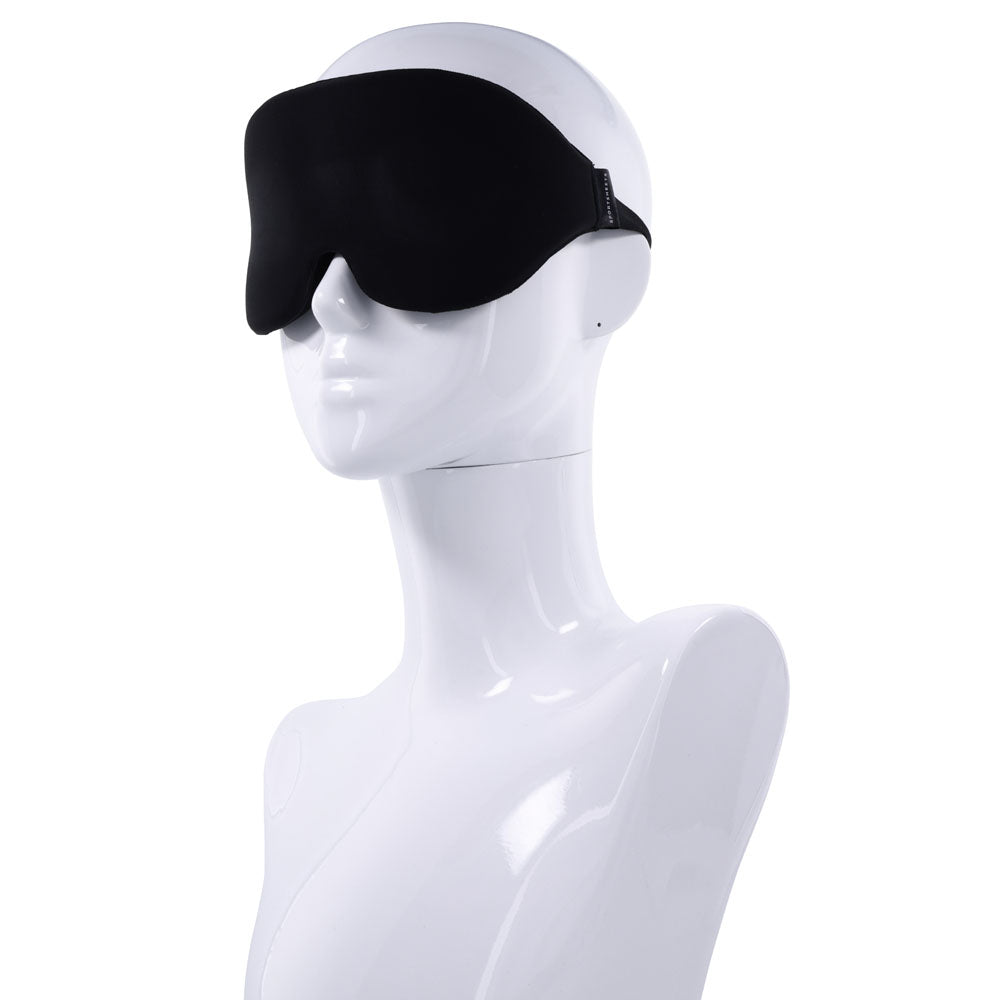 SPORTSHEETS Blackout Blindfold - Black Eye Mask