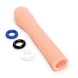 Size Up Realistic 3'' Penis Extender - Flesh 7.6 cm (3'') Penis Extension Sleeve