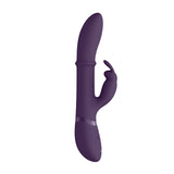 Vive Halo - Purple 24.5 cm USB Rechargeable Rabbit Vibrator