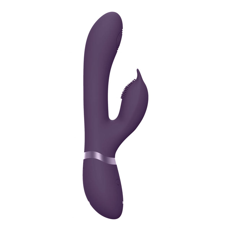 VIVE Aimi - Purple - Purple 22.3 cm USB Rechargeable Rabbit Vibrator