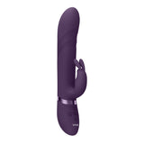 VIVE Nari - Purple - Purple 24.1 cm USB Rechargeable Rabbit Vibrator