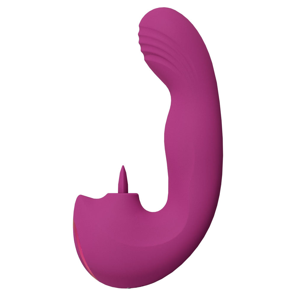 VIVE Yumi - Pink - Pink USB Rechargeable Triple Motor Vibrator