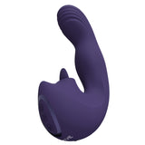 VIVE Yumi - Purple - Purple USB Rechargeable Triple Motor Vibrator