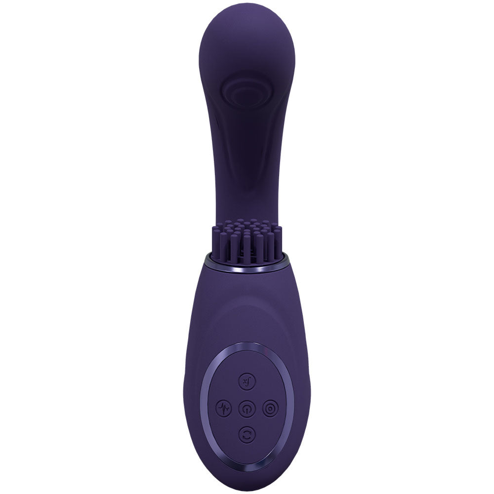 VIVE Gen - Purple - Purple USB Rechargeable Triple Motor Vibrator