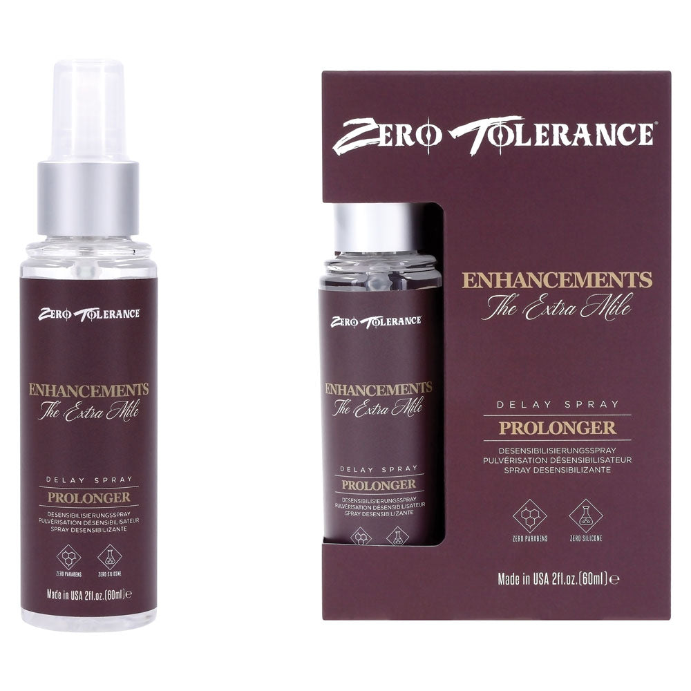 Zero Tolerance Enhancements - The Extra Mile - Delay Spray for Men