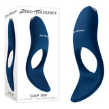 Zero Tolerance CUP 'EM - Blue USB Rechargeable Vibrating Cock Ring