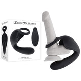 Zero Tolerance Ballin Remote Prostate Massager & Cock Ring - Black