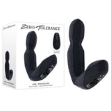 Zero Tolerance Prostate Massager | 12.6cm Wireless Remote - Black