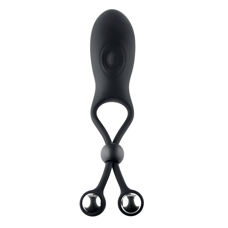 Zero Tolerance THE BIG BANG - Black USB Rechargeable Vibrating Lasso Cock Ring