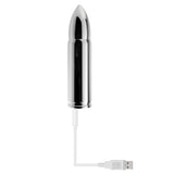 Zero Tolerance Full Metal Love - Metallic 15 cm USB Rechargeable Bullet