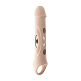 Zero Tolerance BIG BOY EXTENDER - Light - Flesh USB Rechargeable Vibrating Penis Extension Sleeve