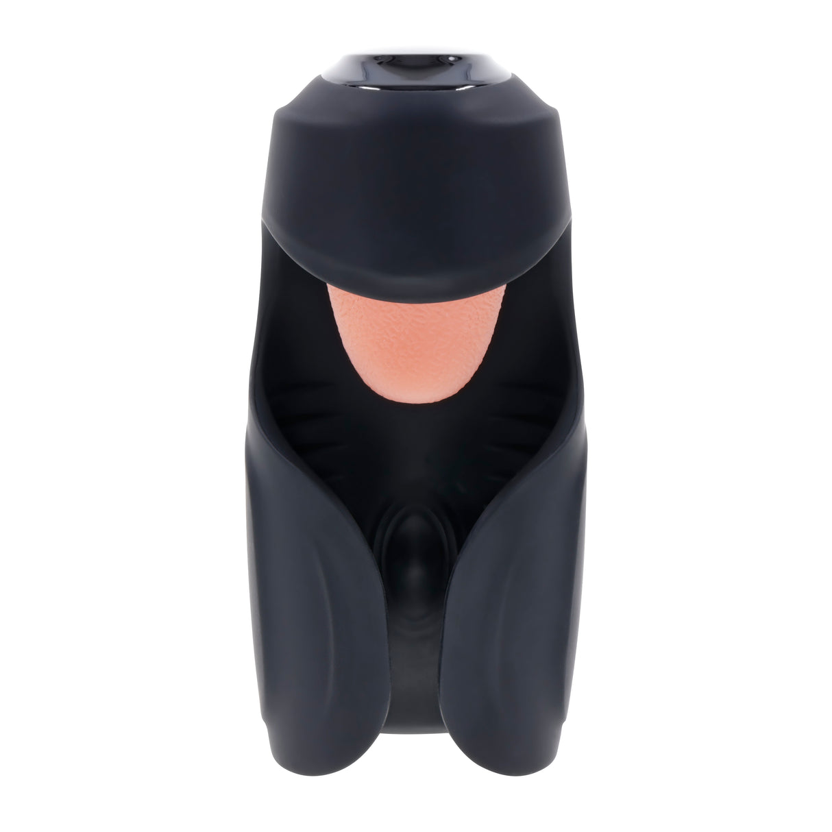 Zero Tolerance LICK THE TIP - Black USB Rechargeable Vibrating & Flicking Masturbator