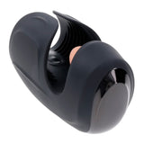 Zero Tolerance LICK THE TIP - Black USB Rechargeable Vibrating & Flicking Masturbator