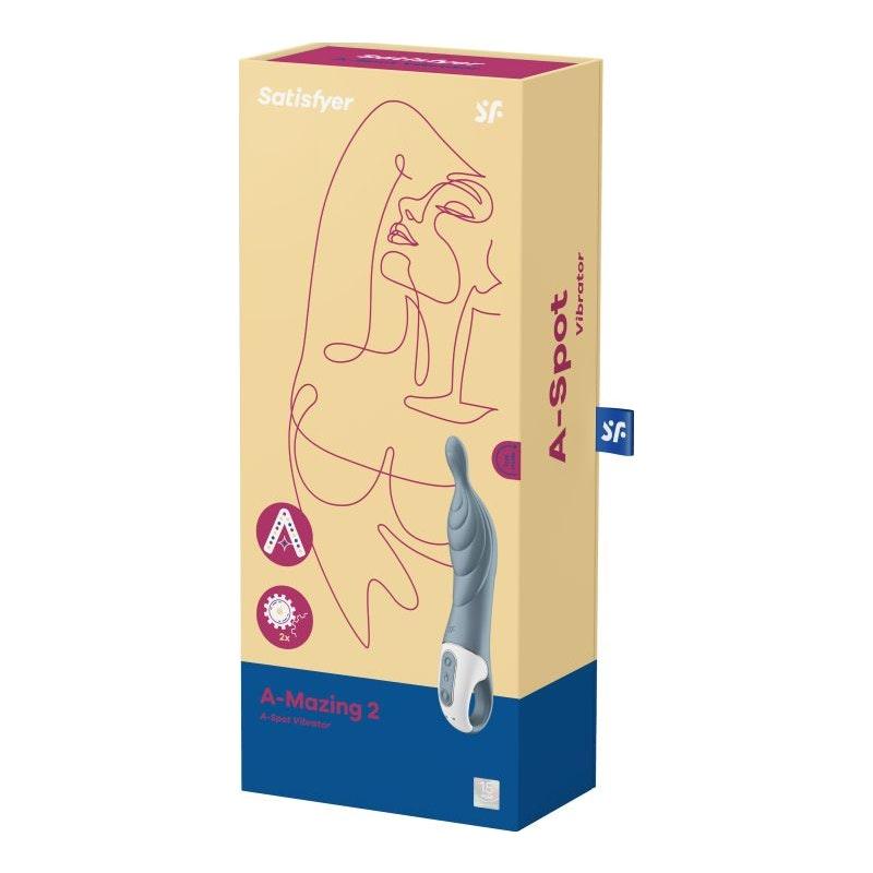 A - mazing 2 Vibrator Grey - Adult Toys