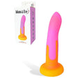 Adam And Eve Charmed Pink And Yellow Dildo - DONGS