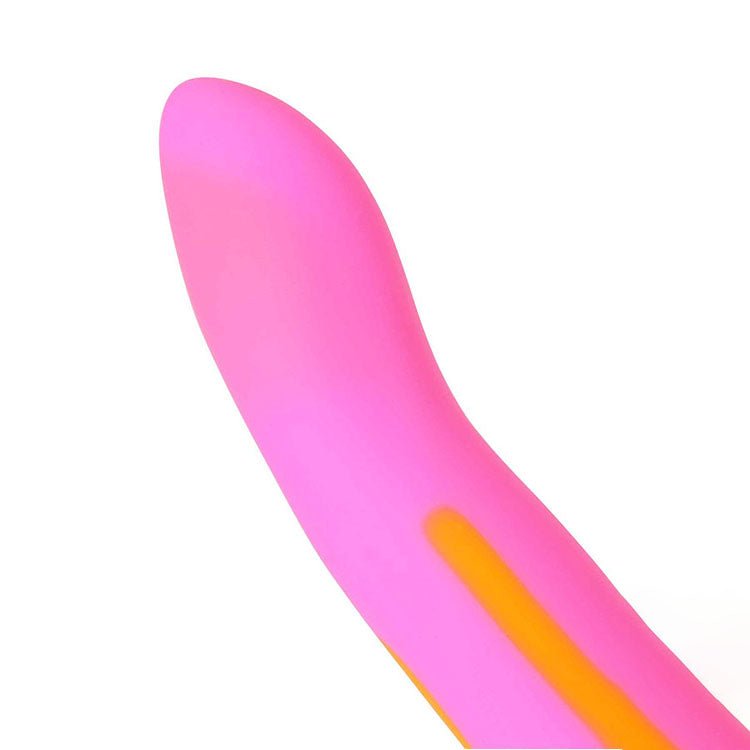 Adam And Eve Charmed Pink And Yellow Dildo - DONGS