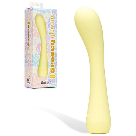 Adam And Eve Groovy Glow Ups Bendie G Spot Vibrator - VIBRATORS