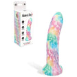 Adam And Eve Rainbow Galaxy Dildo 14cm Coloured - DONGS