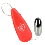 Adam And Eve Silver Vibrating Bullet With Remote Control - BULLETS & EGGS