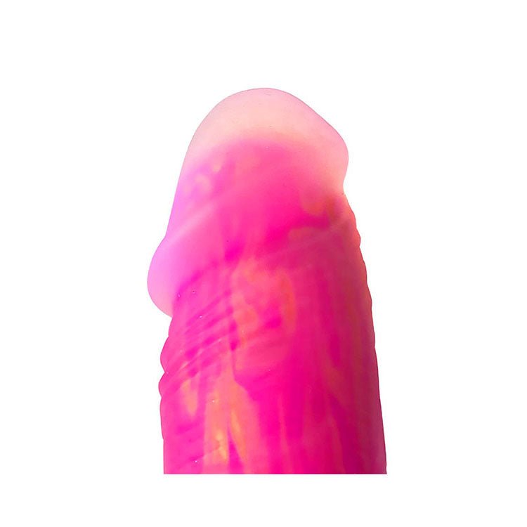 Adam And Eve Squiggler Pink 22.8cm Thrusting Dildo Remote - DONGS